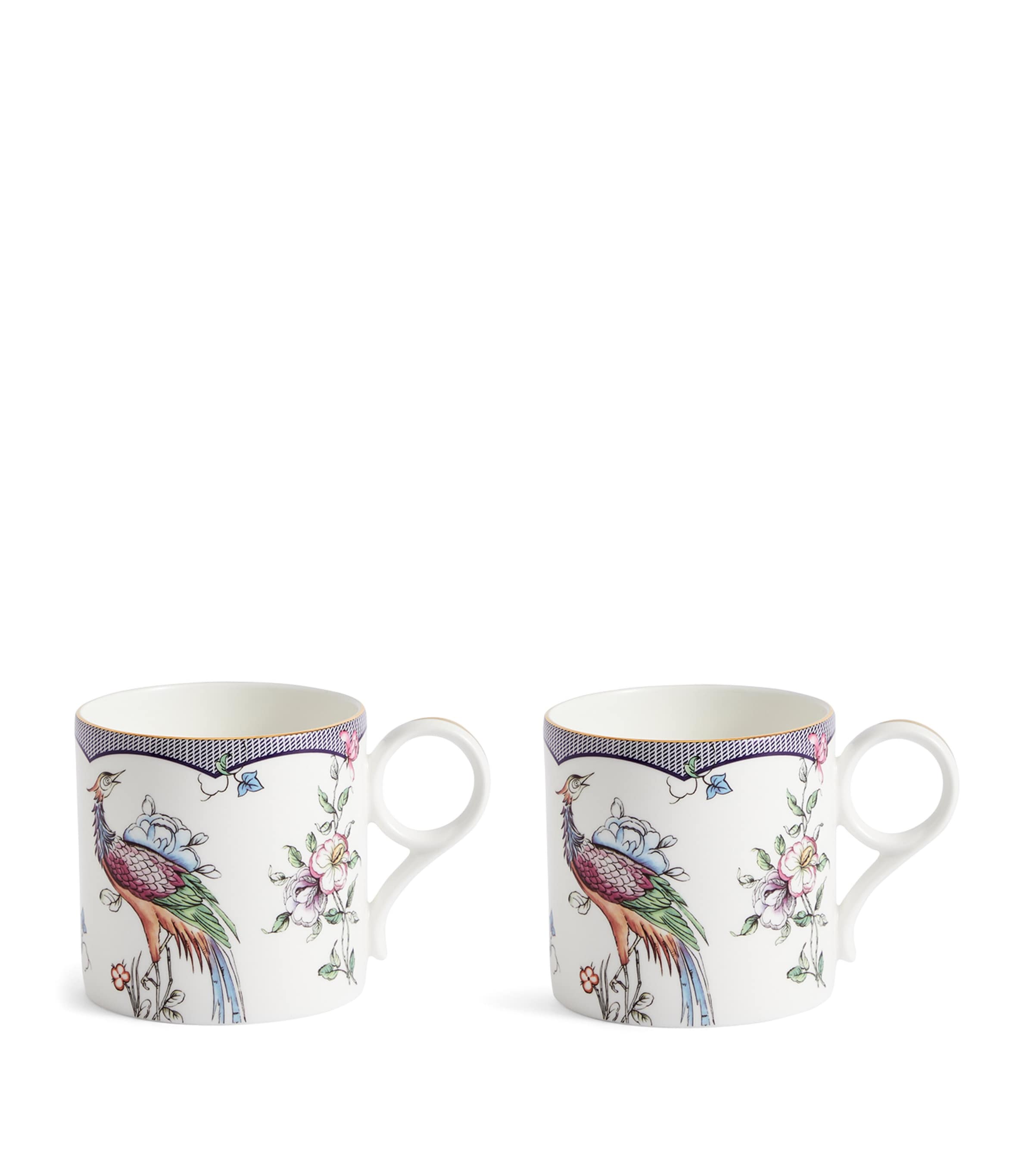 Wedgwood Fortune mugs set of 2 270ml (British brand)