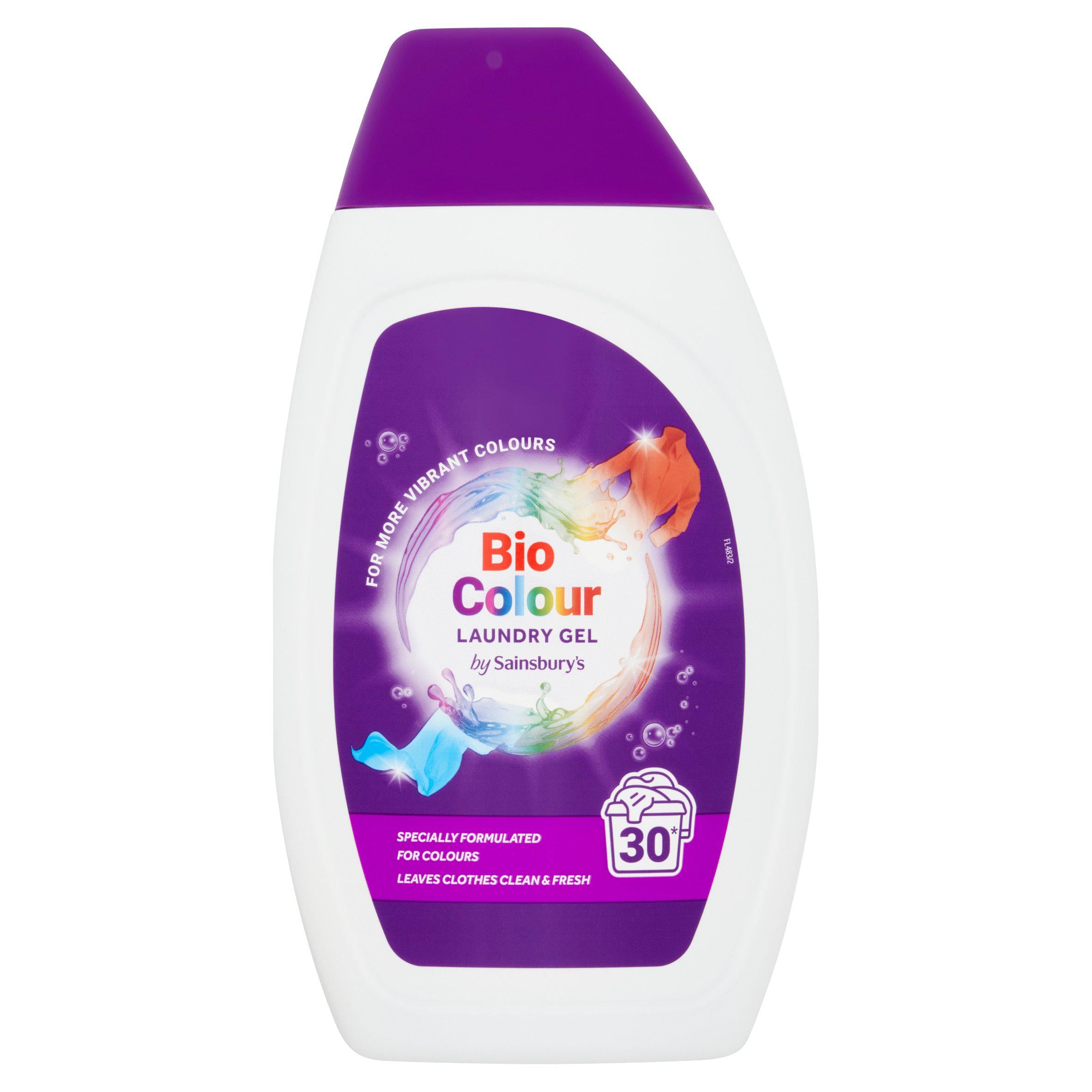 Sainsbury's Colour Bio Laundry Gel 30 Washes 900ml GOODS Sainsburys   