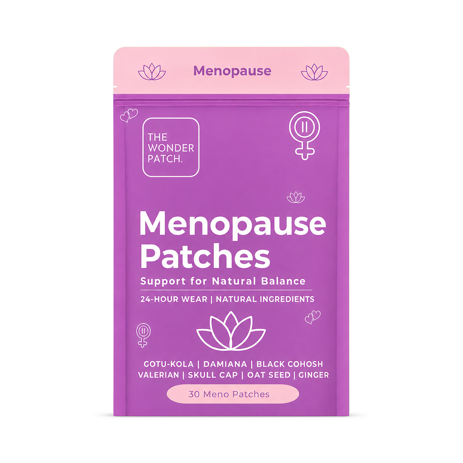 The Wonder Patch menopause patches 30 pack, UK version