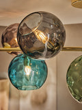MADE.COM Brass Ilaria large flush ceiling light, UK version