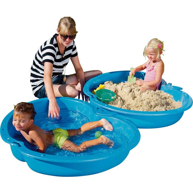 Chad Valley sand and water pit blue - British product