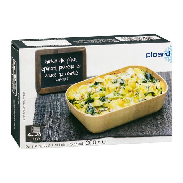 Picard Spinach Cheese & Leek Gratin   200g