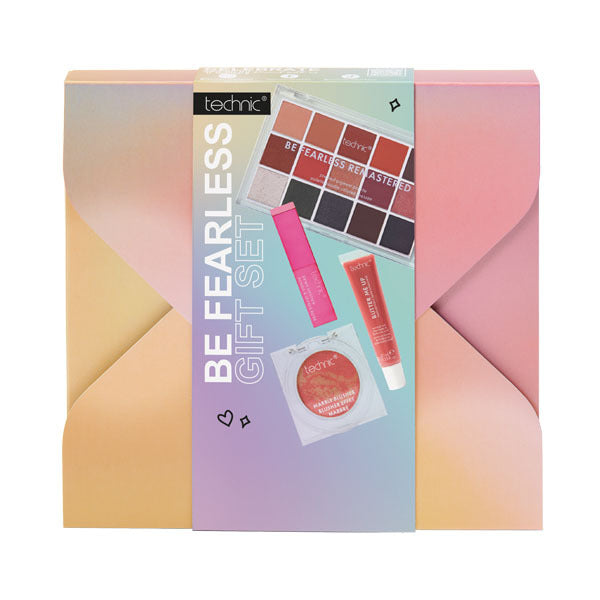 Technic Be Fearless makeup gift set with palette and balm - UK version