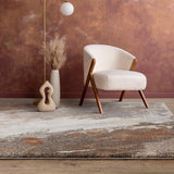 Asiatic Mirage Blur Terra rug, imported from the UK