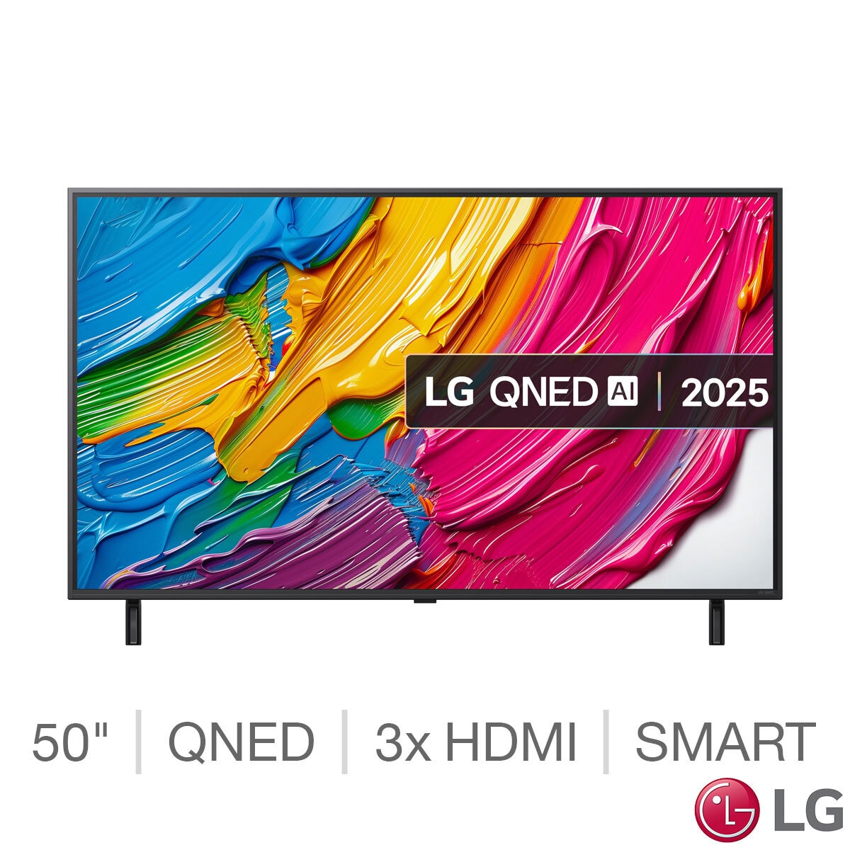 LG QNED 4K Smart TV 50QNED80A6A 50 inch, UK version