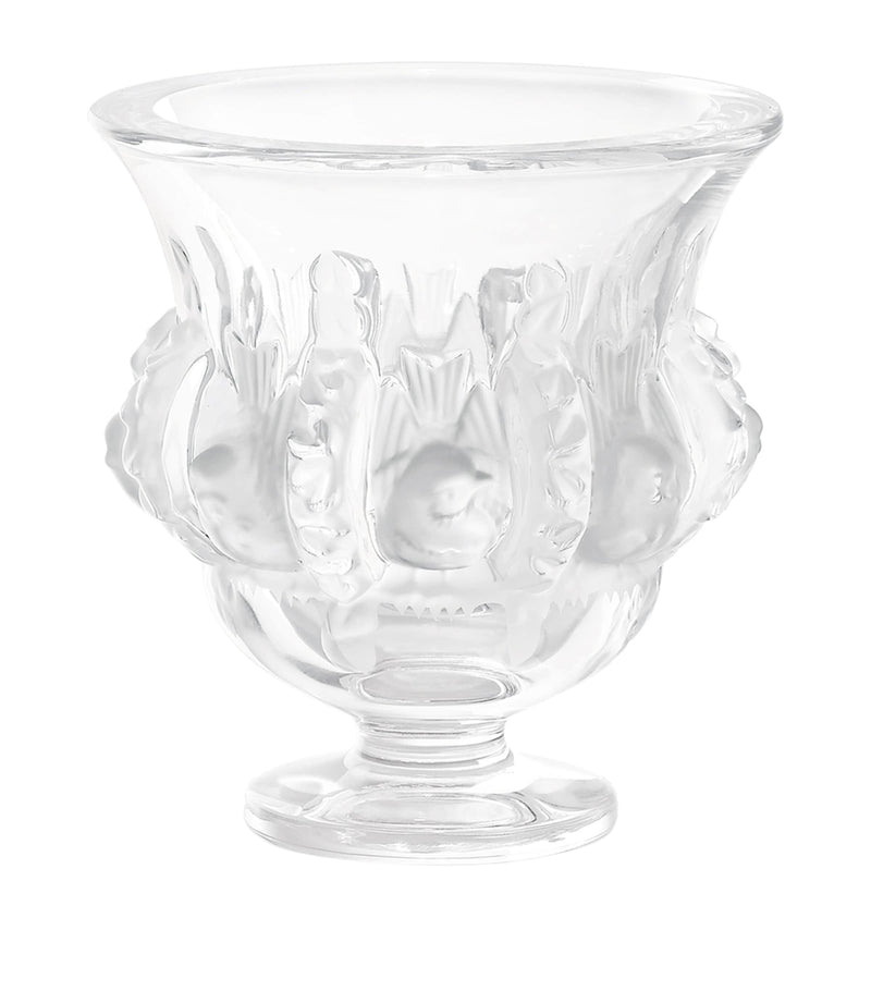 Lalique Dampierre vase 12.5cm, UK version