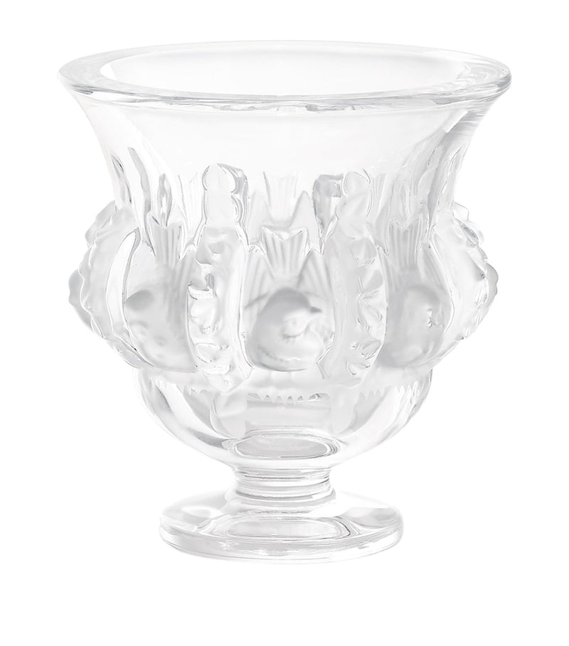 Lalique Dampierre vase 12.5cm, UK version