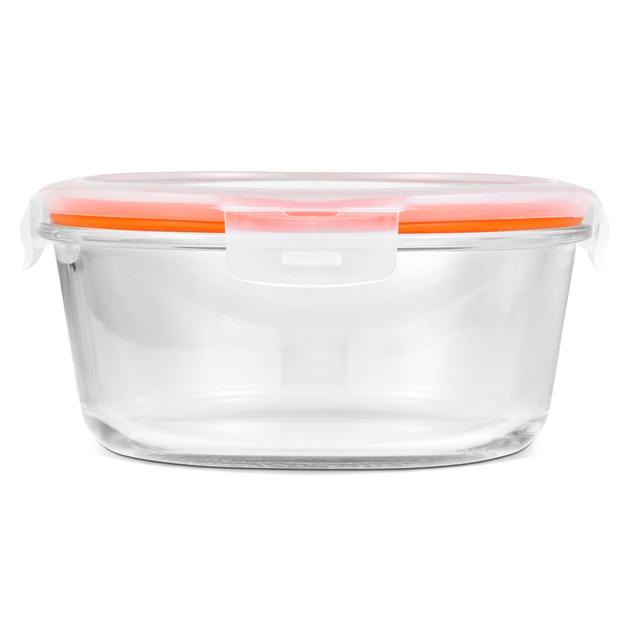 Lock & Lock Glass Round Container 950ml