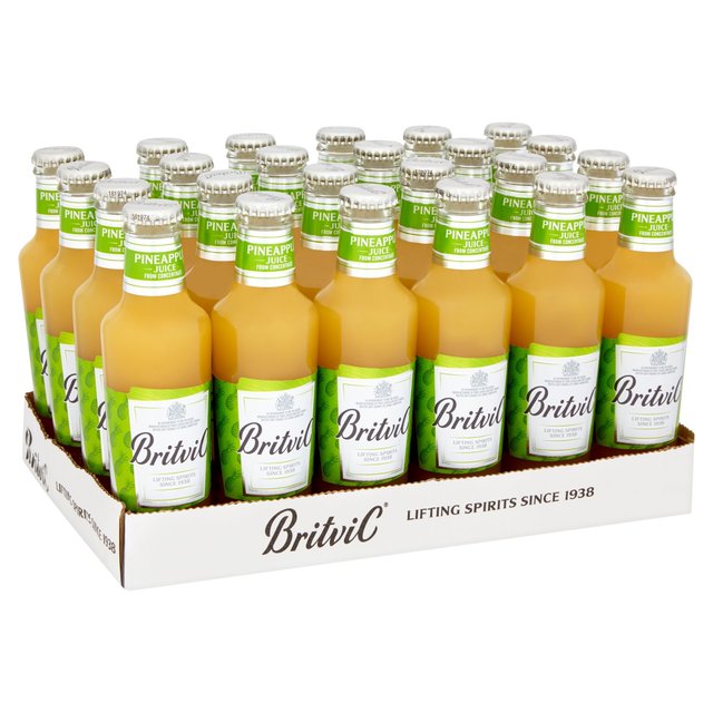 Britvic Pineapple Juice   24 x 200ml GOODS M&S   