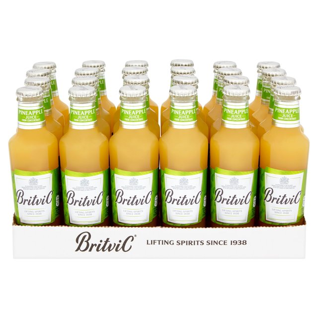 Britvic Pineapple Juice   24 x 200ml GOODS M&S   