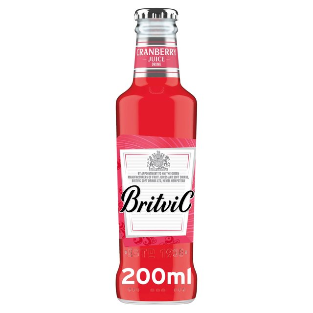 Britvic Cranberry Juice   24 x 200ml GOODS M&S   