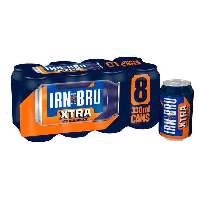 IRN-BRU Xtra   8 x 330ml GOODS M&S   