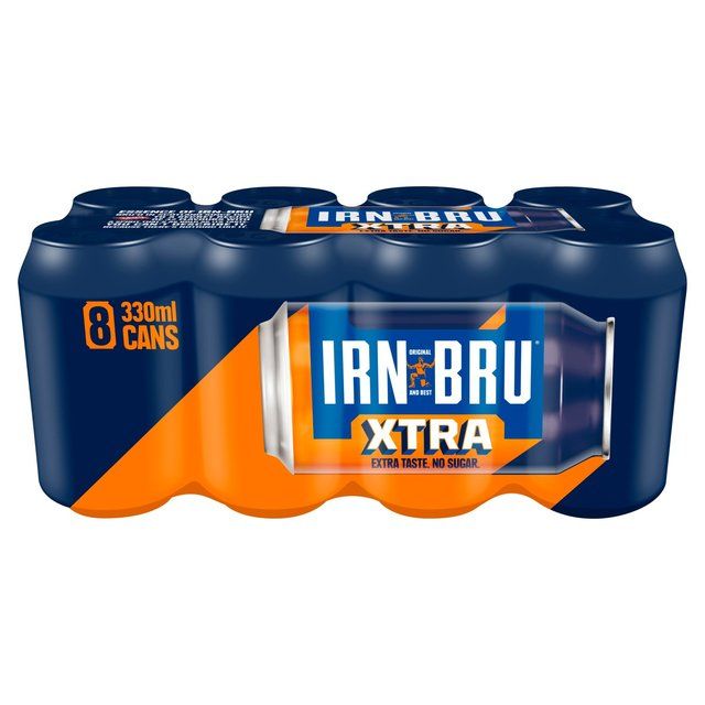 IRN-BRU Xtra   8 x 330ml GOODS M&S   