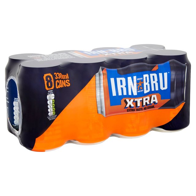 IRN-BRU Xtra   8 x 330ml GOODS M&S   