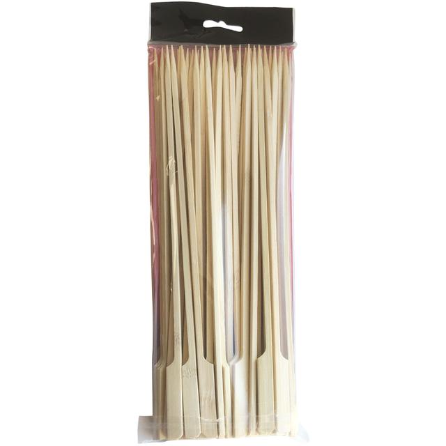 Big K Extra Long Flat Kebab Bamboo Skewers 30 cm   50 per pack GOODS M&S   