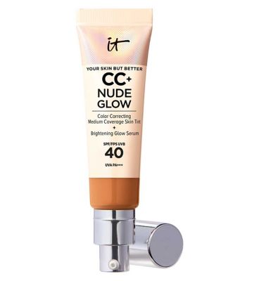 IT Cosmetics Your Skin But Better CC+ Nude Glow GOODS Boots Tan  