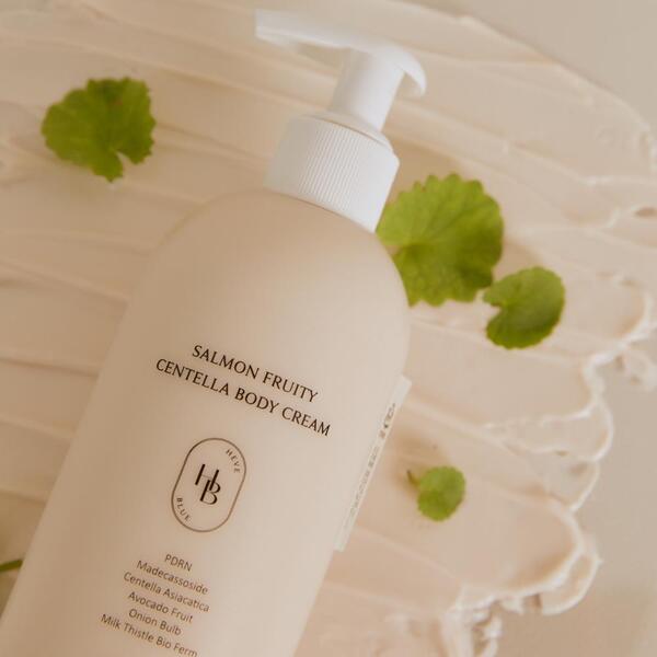Heveblue PDRN Salmon Centella body cream 300ml (British brand)