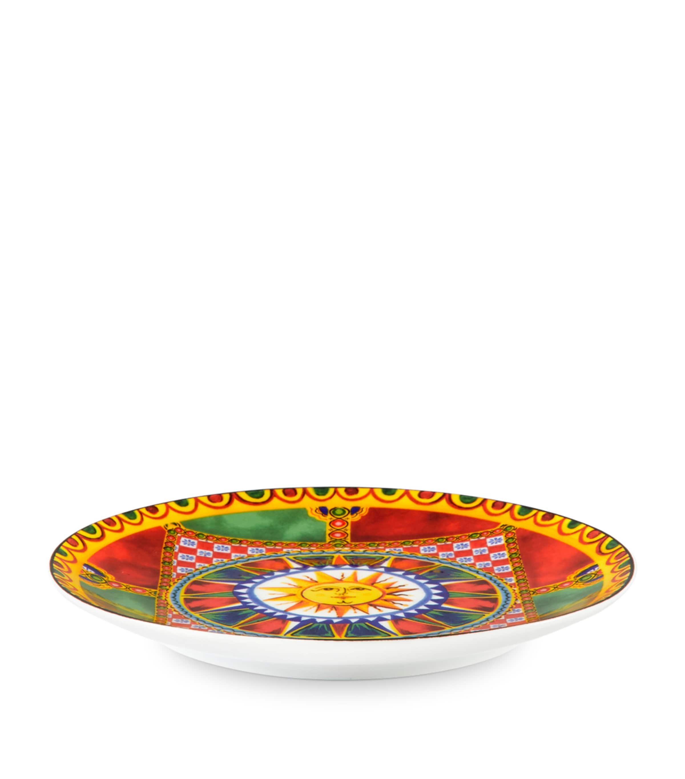 Dolce&Gabbana Casa Carretto Plates set of 2 17cm - British product