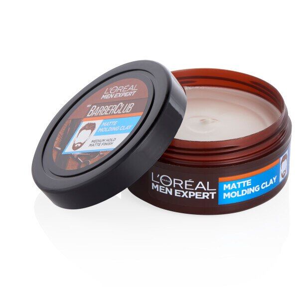 L'Oreal Men Expert Barber Club Matte Molding Hair Clay 75ml GOODS Superdrug   