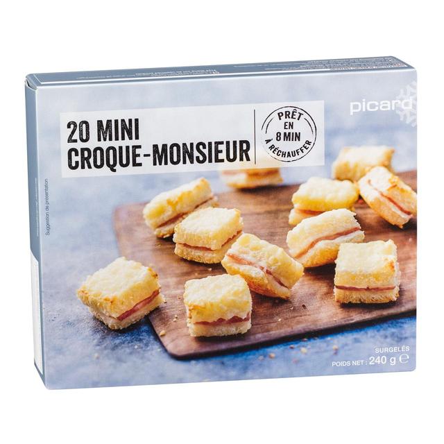 Picard Mini Croque Monsieur   20 per pack