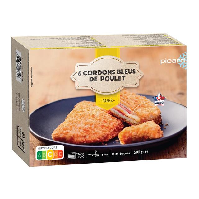 Picard Chicken Cordon Bleu   6 x 100g GOODS M&S   