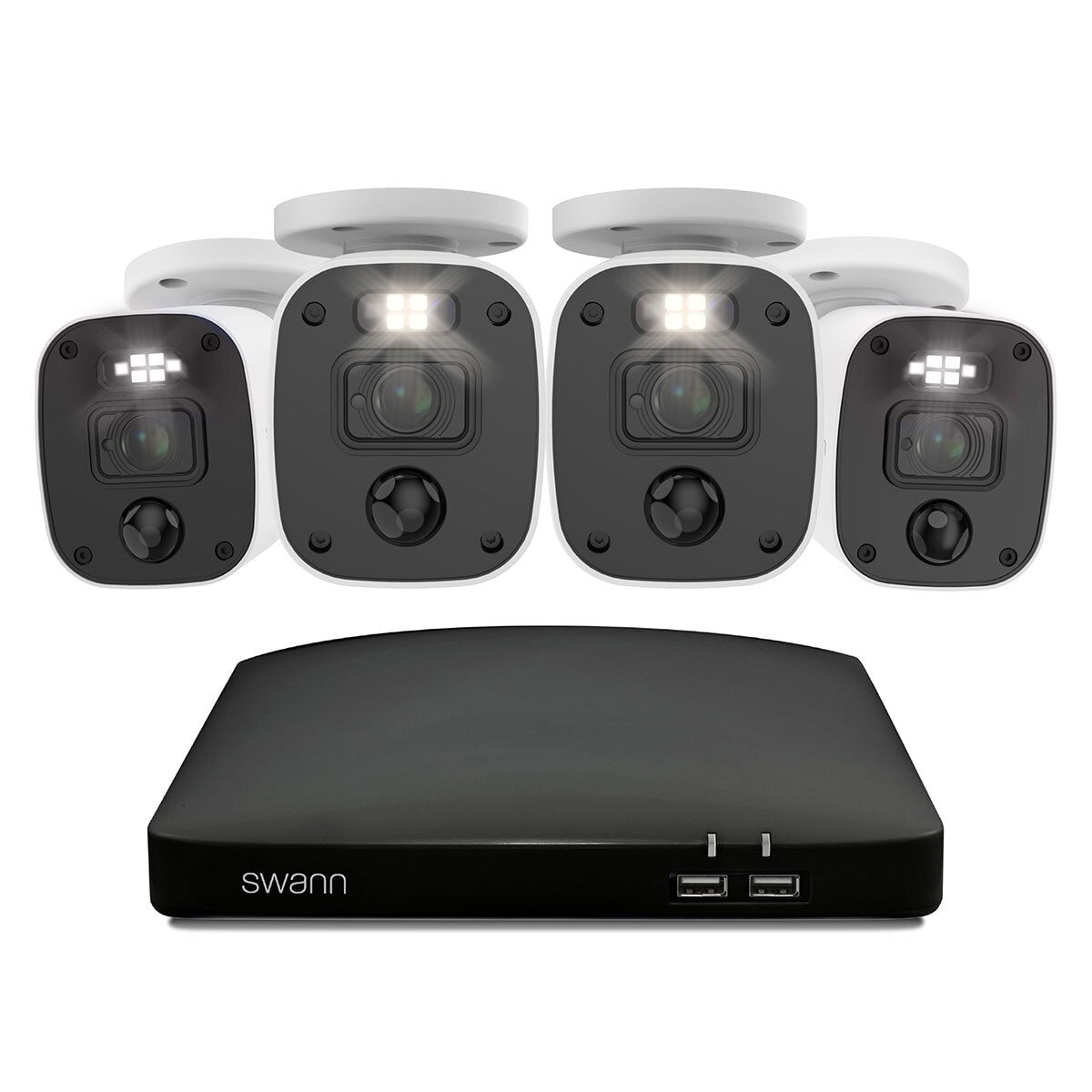 Swann 4MP 2K DVR system 4 cameras 1TB imported from the UK