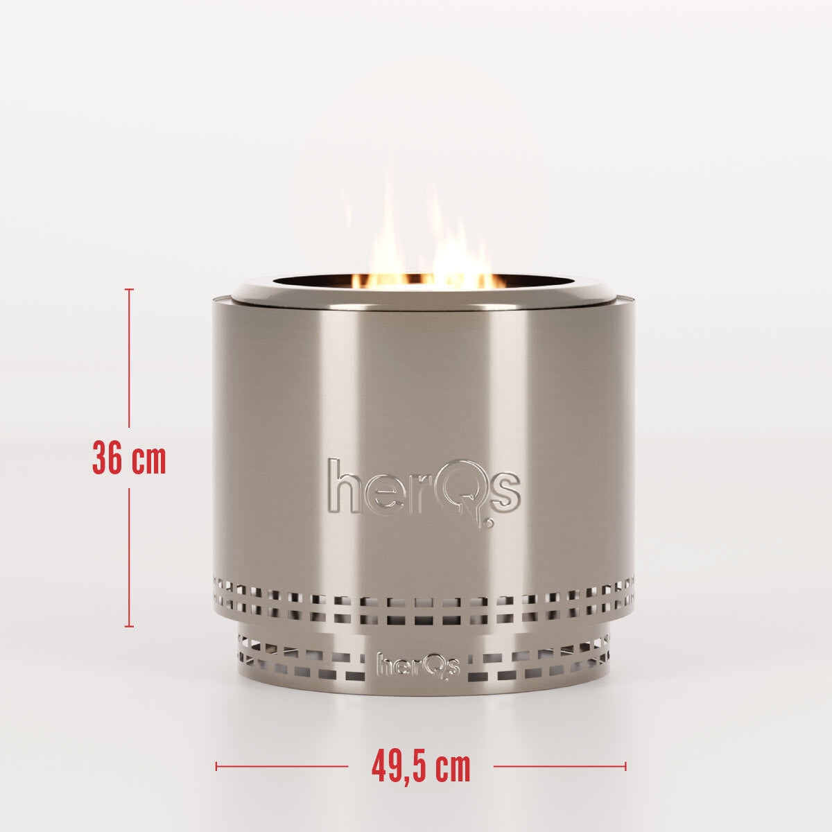 HerQs Blaze fire pit 50cm, UK version