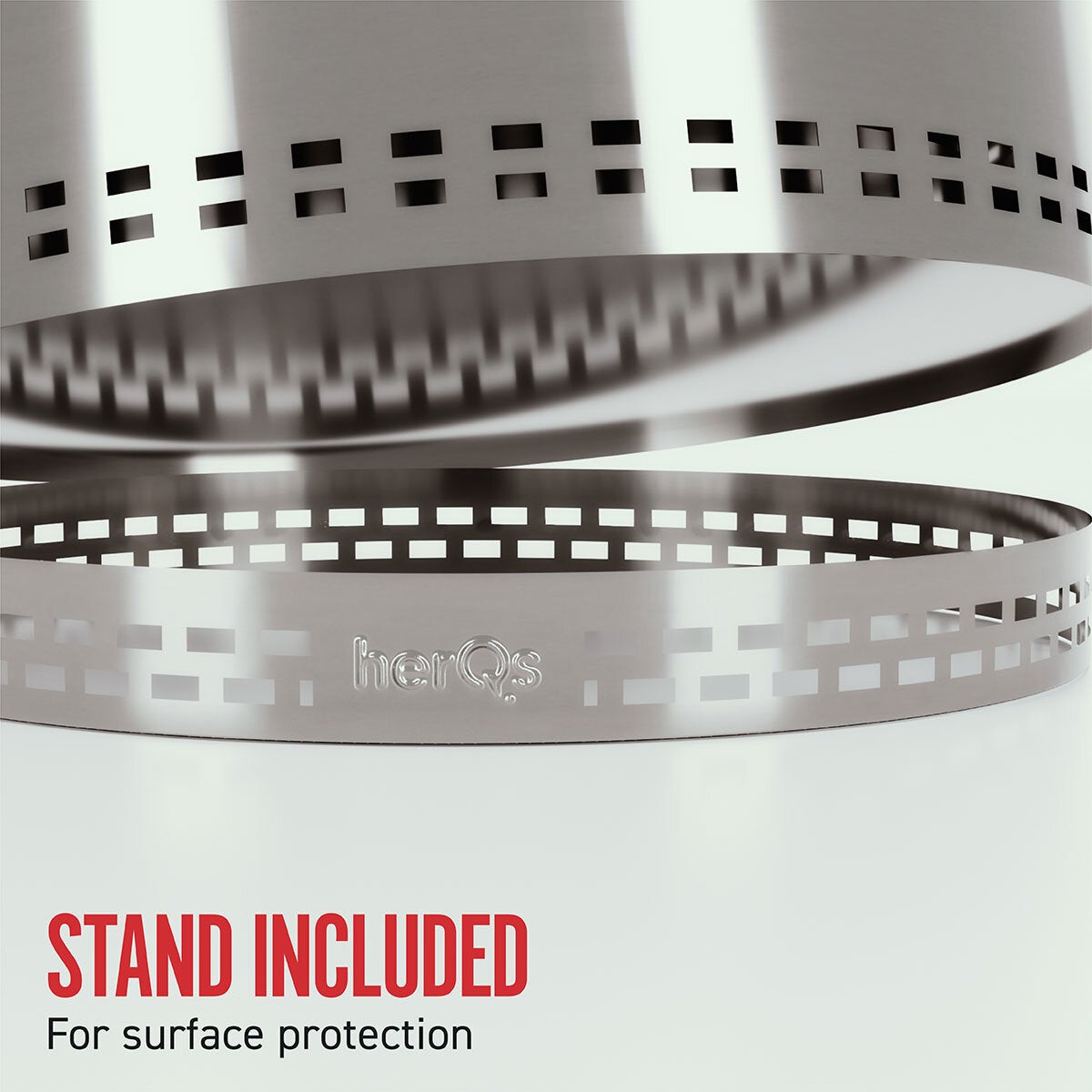 HerQs Chief stainless steel fire pit 68cm (British brand)
