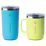 مجموعة أكواب قهوة ThermoFlask بلونين - منتج بريطاني