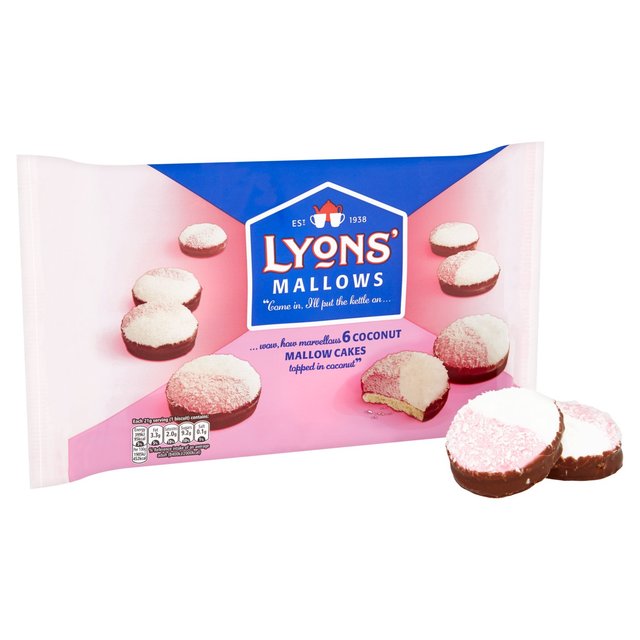 Lyons Coconut Mallows   125g