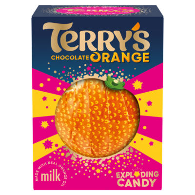 Terry's Chocolate Orange Exploding Candy Ball 147g (British brand)