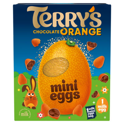 Terry's Chocolate Orange Mini Eggs Easter Egg 200g, imported from the UK