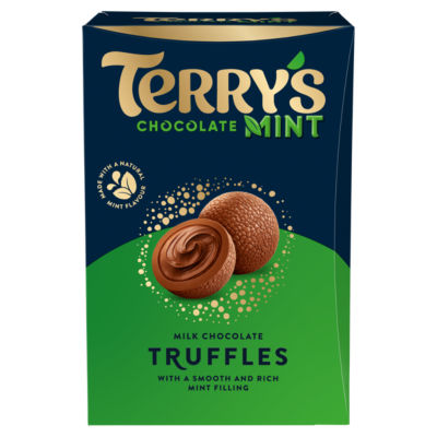 Terry's chocolate mint milk truffles 200g, UK version