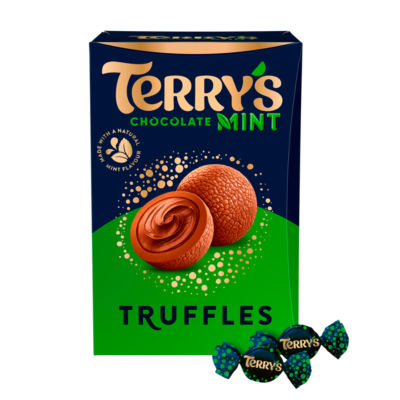 Terry's chocolate mint milk truffles 200g, UK version