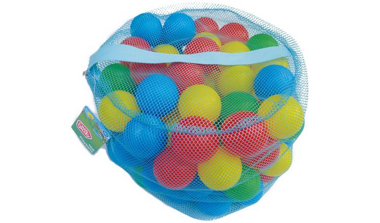 Chad Valley bag of 100 multi-coloured play balls, UK version