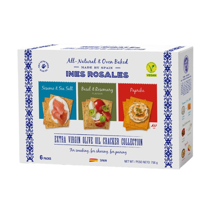 Ines Rosales Olive Oil Cracker Collection 756g