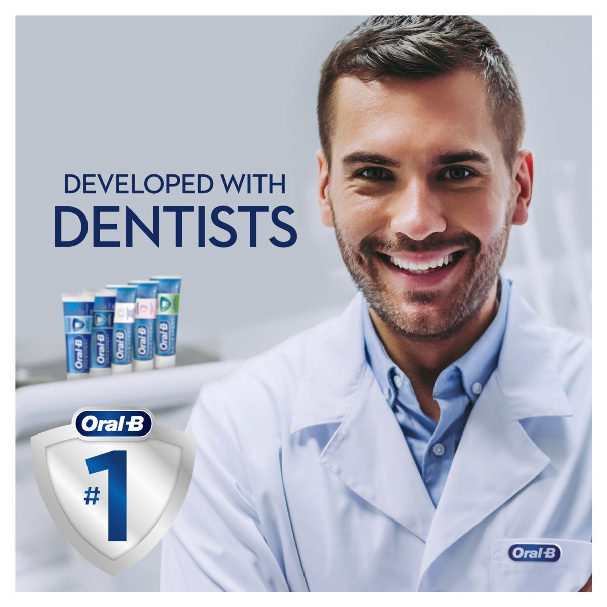 Oral-B Pro-Expert Toothpaste Clean Mint 6 x 125ml, imported from the UK