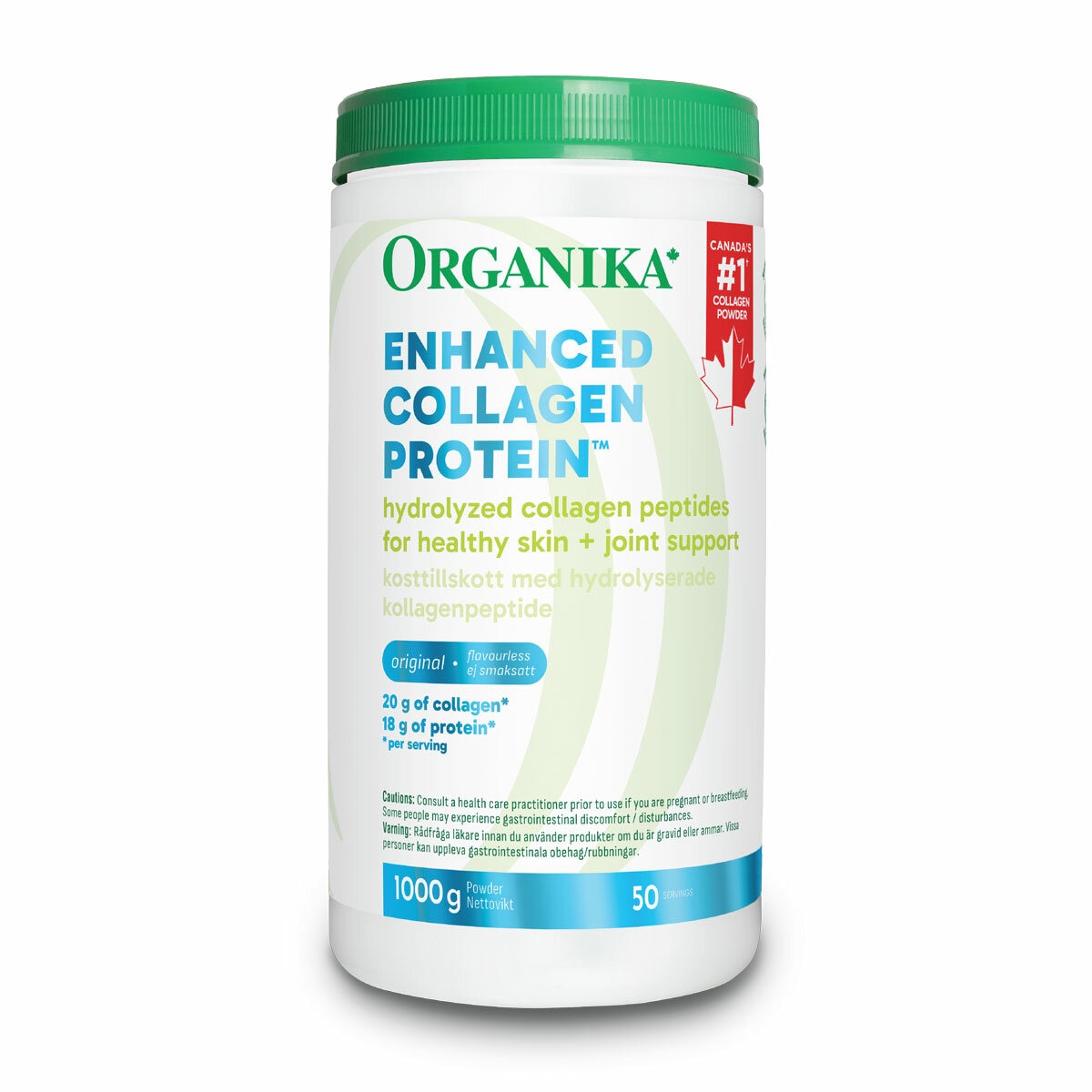 Organika Enhanced Collagen powder 1kg - British product