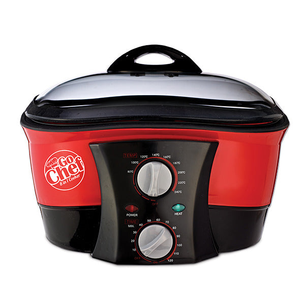 JML Go Chef 8-in-1 ceramic multi-cooker 5 litre, imported from the UK