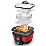 JML Go Chef 8-in-1 ceramic multi-cooker 5 litre, imported from the UK