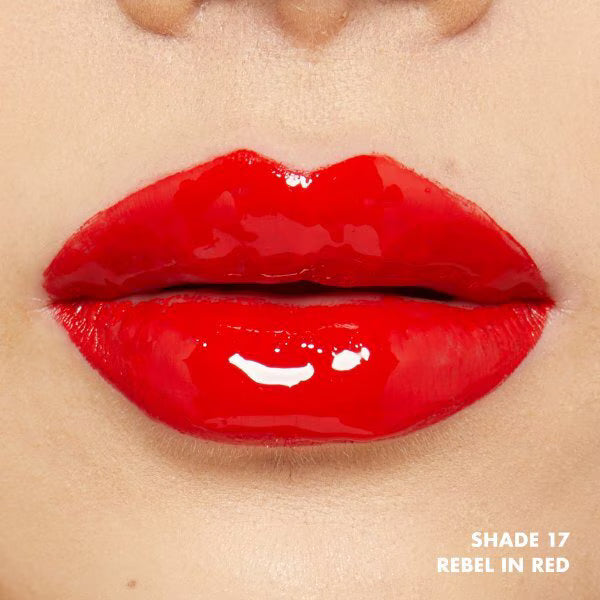 NYX Shine Loud Lip Gloss Red Shade, imported from the UK