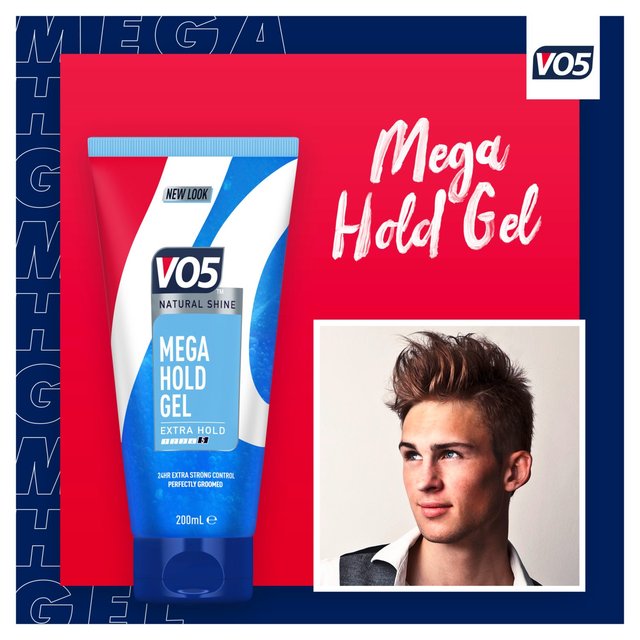 VO5 Mega Hold Styling Gel   200ml GOODS M&S   