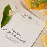 ONE THING Vitamin Brightening sheet mask 1pc, UK version