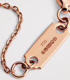 Harrods rose gold diamond bracelet 0.25ct (British brand)