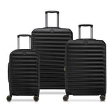 Delsey Helium Edge 2.0 hardside luggage set 3 piece, imported from the UK