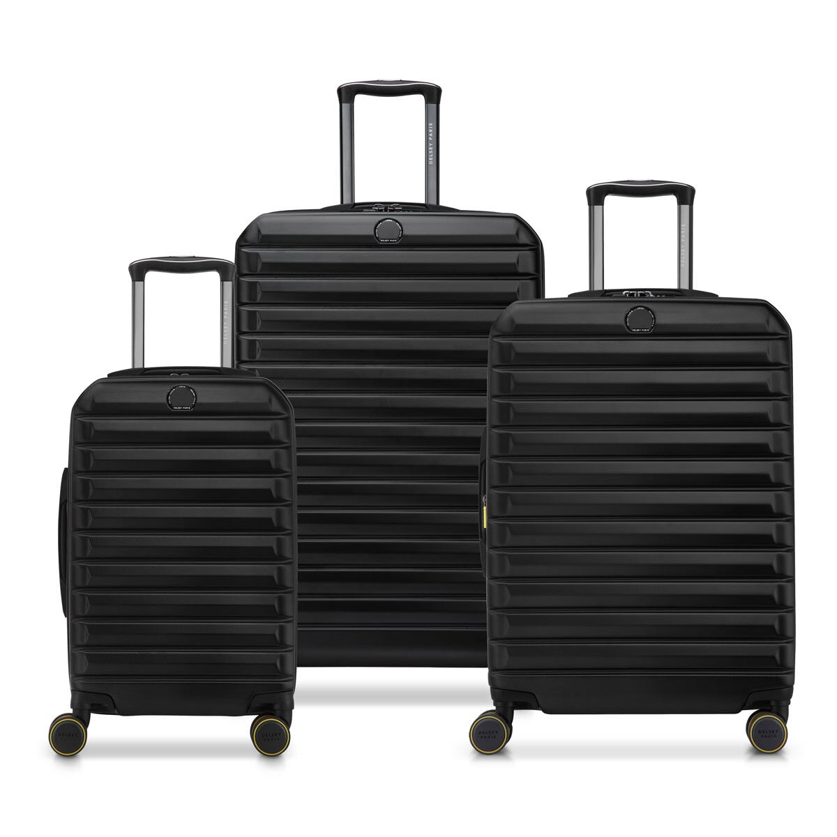 Delsey Helium Edge 2.0 hardside luggage set 3 piece, imported from the UK