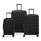 Delsey Helium Edge 2.0 hardside luggage set 3 piece, imported from the UK
