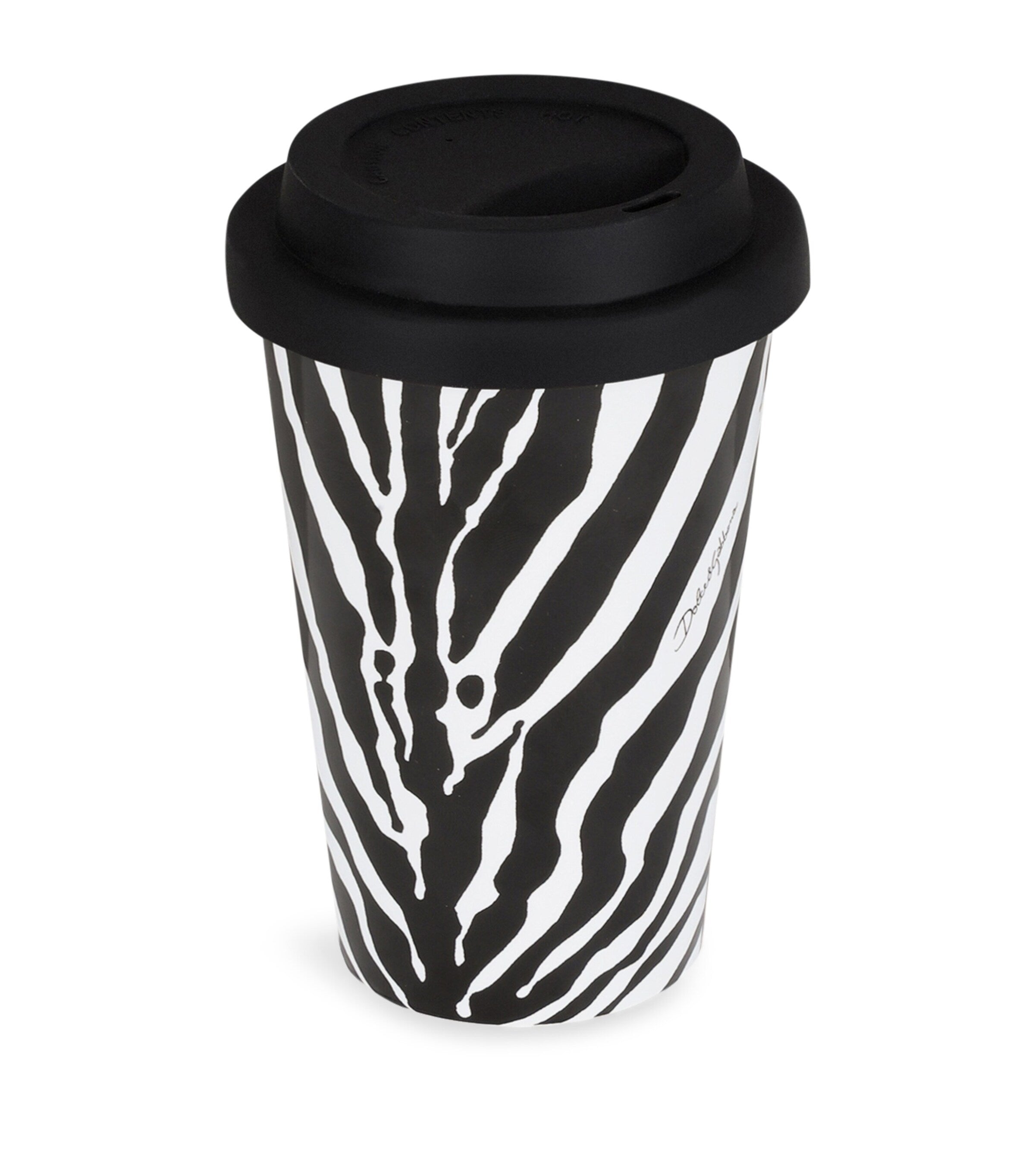 Dolce&Gabbana Casa ceramic zebra travel mug - British product