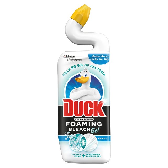 Duck Foaming Bleach Gel Toilet Liquid Cleaner Marine   750ml GOODS M&S   