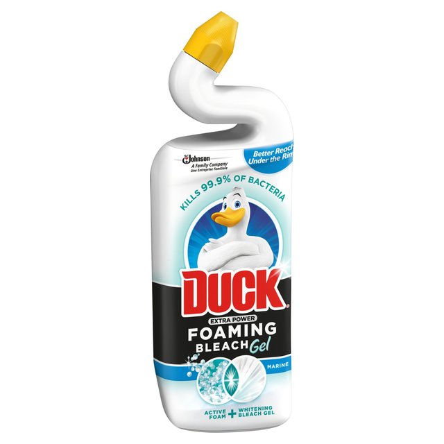 Duck Foaming Bleach Gel Toilet Liquid Cleaner Marine   750ml GOODS M&S   